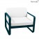 Fauteuil Bellevie Coussins Blanc Grisé Bleu Acapulco Fermob Jardinchic