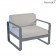 Fauteuil Bellevie Coussins Gris Flanelle Structure Carbone Fermob Jardinchic 