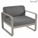 Fauteuil Bellevie Coussins Gris Graphite / Muscade Fermob Jardinchic