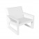 Fauteuil Frame Blanc Vondom Jardinchic