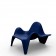 fauteuil-bleu-marine-f3-vondom-jardinchic