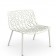 Fauteuil Lounge Forest Blanc Fast Jardinchic