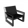 Fauteuil Frame Noir Vondom Jardinchic