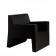 fauteuil-noir-jut-vondom-jardinchic