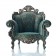 Fauteuil Proust Multicolore Magis JardinChic