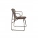 Lot de 4 Fauteuils Riviera Marron d'Inde Emu Jardinchic