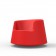 fauteuil-rouge-roulette-vondom-jardinchic