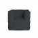 Fauteuil Couch Sitting Bull Noir JardinChic