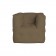 Fauteuil Couch Sitting Bull Gris Brun JardinChic