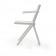 Lot de 4 Fauteuils Mia Emu Blanc Profil JardinChic