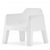 Fauteuil Lounge Plus Air Blanc Pedrali JardinChic