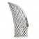 Fauteuil Pavo Real Outdoor Driade Blanc JardinChic