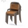 Fauteuil Marumi Taupe / Teck EGO Paris Jardinchic