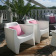 Fauteuils TRANSLATION Blancs Qui est Paul? JardinChic