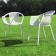 Lot de 2 Chaises Tatami avec accoudoirs Pelouse Jardin Pedrali JardinChic