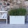 Jardinière Fence Blanc Cassé 1825 Jardinchic