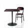 Table de Bistrot Pipe Table Carré Magis JardinChic