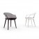 Chaise Cyborg Transparent Noir Magis JardinChic