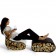 Assise / Range buches Flex Blanc Noir AK47 Desgin JardinChic