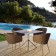 Chaises & Table Shell Fuera Dentro JardinChic