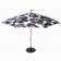 Parasol Flowerpowersol Noir Detoure Angle Fatboy JardinChic