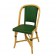 Chaise Fouquet's Arc en Ciel Vert Sapin Drucker JardinChic