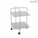 Guéridon Alfred Gris Métal Fermob Jardinchic