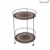 Guéridon Ginguette Plateau Perforé Rouille Fermob Jardinchic