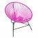 Fauteuil Huatulco Magenta Fuchsia Boqa JardinChic