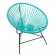 Fauteuil Huatulco Vert turquoise Boqa JardinChic