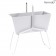 Jardinière Haute Basket Blanc Coton Fermob Jardinchic