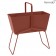 Jardinière Haute Basket Ocre Rouge Fermob Jardinchic