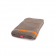 Plaid Klaid Taupe Bande Orange Néon Fatboy Jardinchic