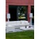 Lampadaires Lady Jane Blanc Rayé Noir Terrasse Serralunga JardinChic