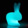 Lampe à batterie Rabbit Lamp - LED variation turquoise Qeeboo Jardinchic