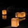 Lot de 4 Lanternes en Papier Flottantes Nuit Luminaria JardinChic