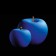 Céramique Pomme Lapis-Lazuli Bleue BullStein JardinChic