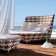 Lit Rond Cape West Marron Ambiance Driade JardinChic