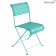 Chaise Dune Bleu Lagune Fermob Jardinchic