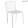 Chaise Kintbury Blanc Coton Fermob Jardinchic