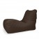 Pouf Lounge Premium Molletonné Brown Pusku Pusku Jardinchic