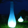 Lampe Figue Bleu avec Lampe Lumin'air Bleu Paradedesign Jardinchic