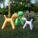 Chaises pour enfant Puppy Orange, Vert et Blanc Me Too Magis Collection JardinChic