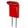 Boîte aux Lettres Mailbox S Rouge Born in Sweden JardinChic