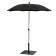 Parasol Mariline 4 Noir Sywawa JardinChic