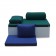 Matelas Connect Mattress Small Midnight Blue-Brown et Big Dark Green-Grey Trimm Copenhagen Jardinchic