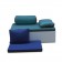 Matelas Connect Mattress Small Midnight Blue-Brown et Big Lagoon Turquoise-Brown Copenhagen Jardinchic