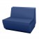 Canapé Modulable Rest - Module Central Bleu Marine Vondom Jardinchic