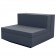 Canapé Modulable Vela - Module Central Anthracite Vondom Jardinchic