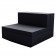 Canapé Modulable Vela - Module Central Noir Vondom Jardinchic